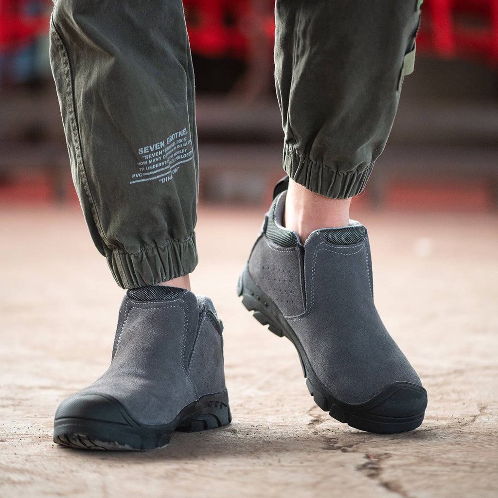 QD Composite Toe Slip-On Work Shoes